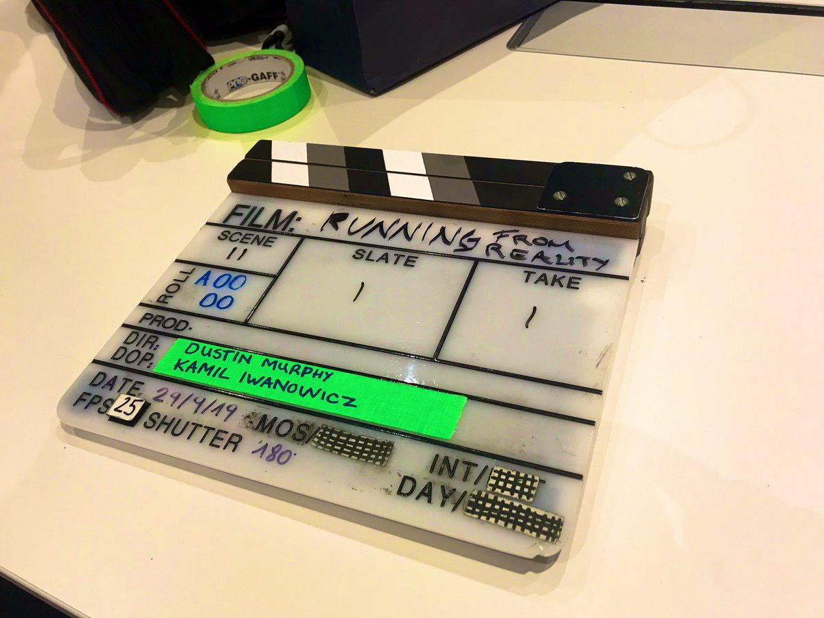 RunningFromReal's tweet image. So that’s a wrap on DAY 1 of our shoot. We can hardly believe it!!!!! Go team go. Thank you everyone for helping us make this our reality! 😊🎥🙏