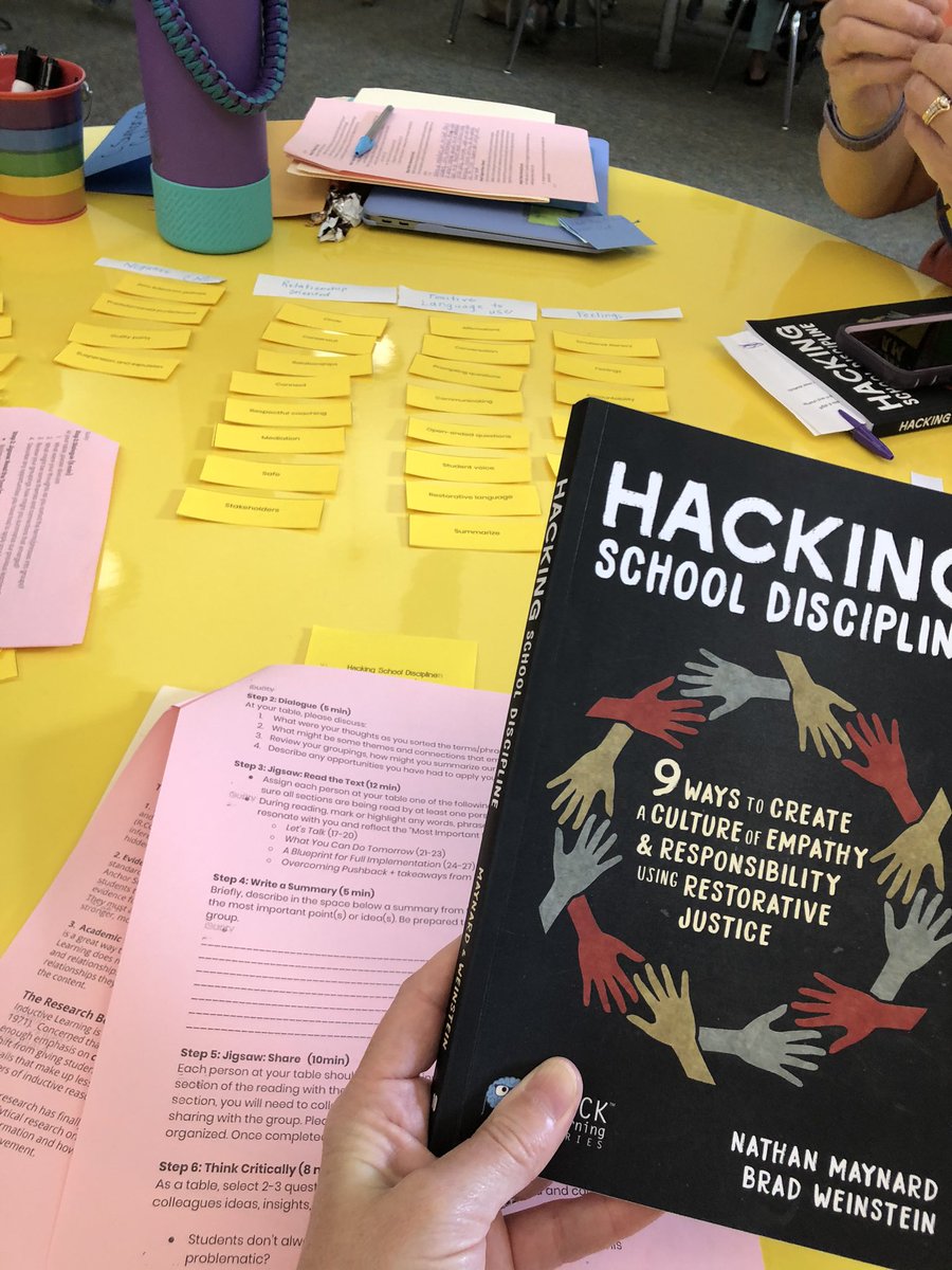 Hacking School Discipline Book Study