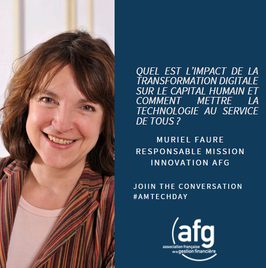 AFG_France's tweet image. 🗓️Plus que quelques jours avant l'#AMTechDay organisé par @AgefiEvents 
Vous aurez l'occasion d'échanger avec Muriel Faure Responsable Mission Innovation @AFG_France le 08/10
📍Palais Brongniart  
#assetmanagement
Plus d'infos ➡️ bit.ly/2M3RCPB
