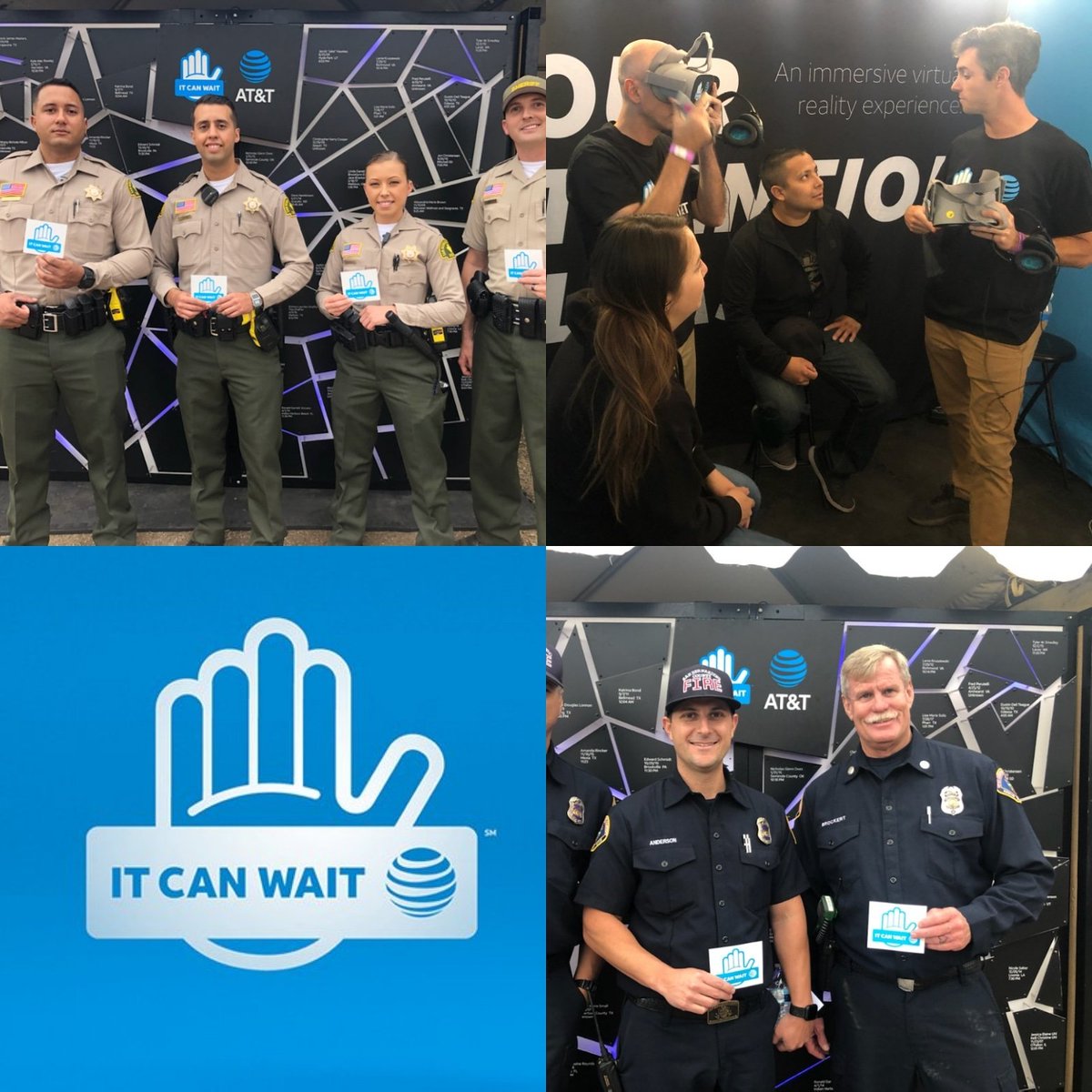 JULIOFIGUEROAEA's tweet photo. .@ATTPolicyCA
.@ATTimpact
.@ATT
.@ItCanWait
Our AT&T ICW VR Experience was in full force over 3 days as hundreds of pledges were made not to drive distracted at the 20th Annual San Bernardino County @SheriffsRodeo #Itcanwait
#itcanwaitvr
https://t.co/WMjEMwuT05 https://t.co/l6PRzU3h2O