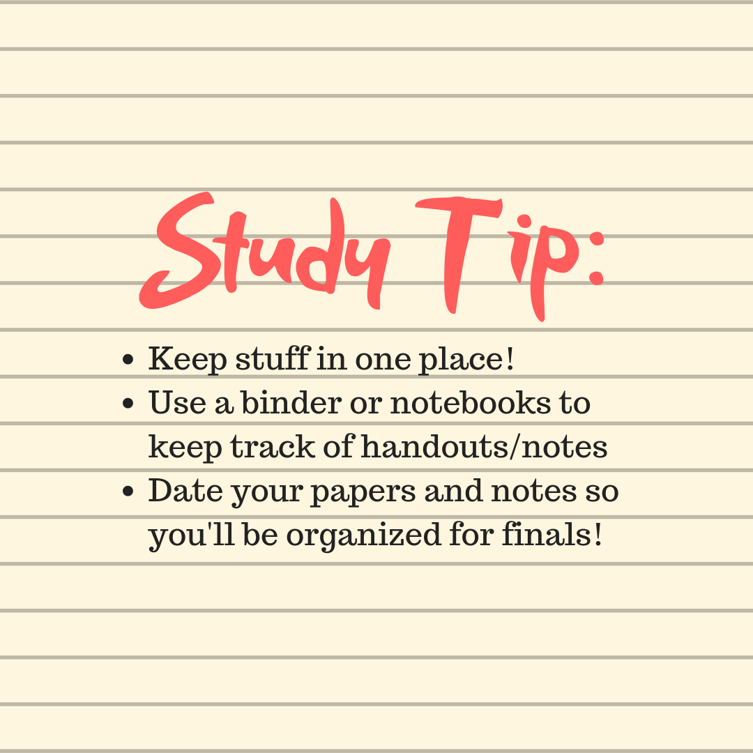 Kscholasticinc's tweet image. Stay organized as the semester picks up pace! If a class has a lot of handouts, a binder is recommended. If you&apos;ll have to take a lot of handwritten notes, try a multi-subject notebook. Date notes and keep things in chronological order! 

#StudyTip #HoustonTutors #Monday
