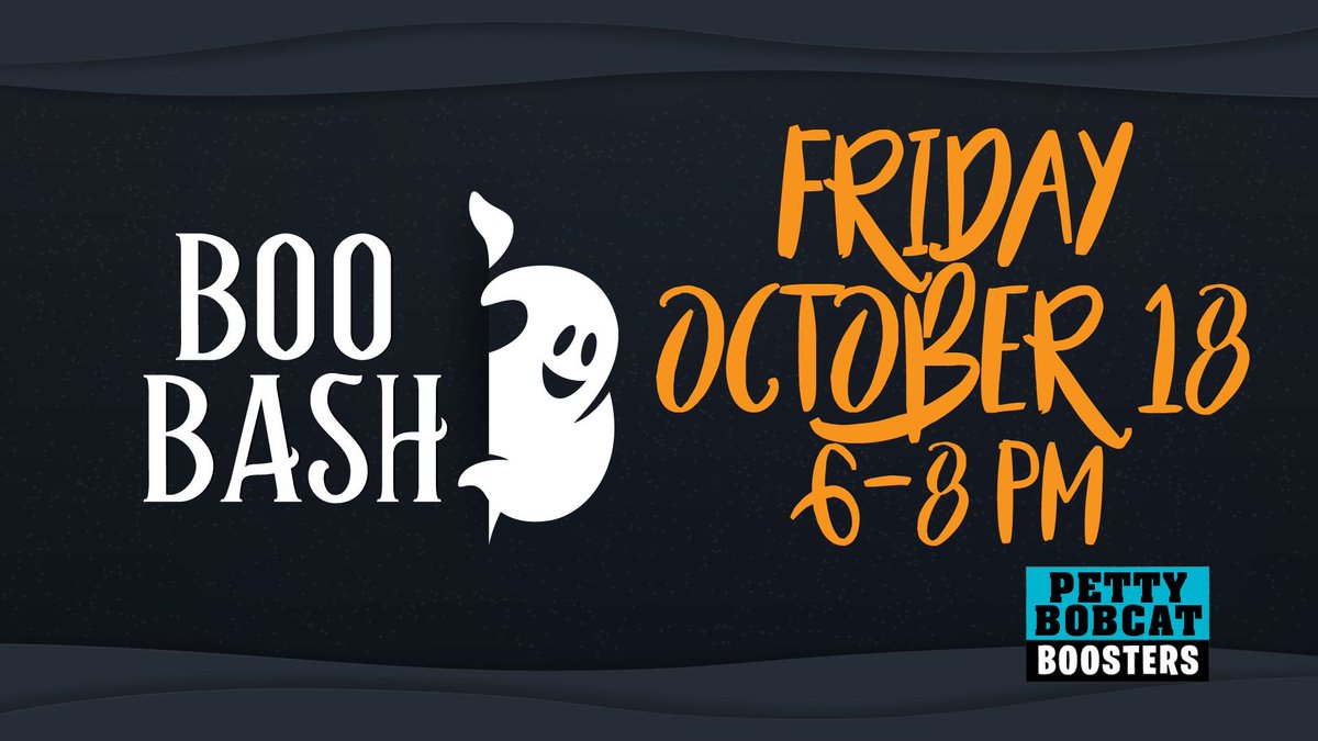 It's the last day of September, that means #BooBash is only 18 days away! Take advantage of the Presale prices before it's too late! Online orders only accepted through Oct. 10! buff.ly/2n4kq0n