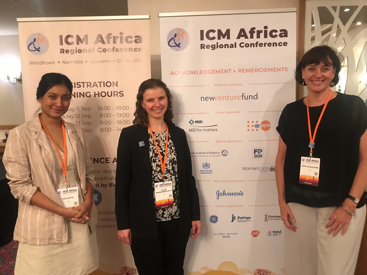 FP2020 and <a href="/WHO/">World Health Organization (WHO)</a> highlighted the critical role that midwives play in the provision of #familyplanning and other #SRHR services. Read more about the discussions from #ICMAfrican2019: bit.ly/2lHKXzT #WeAreFP2020