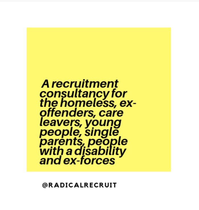 Show your support! Join the Recruitment Revolution! Follow us on Linked In, Facebook &amp; Instagram <a href="/radicalrecruit/">Geoff Webb</a> and on Twitter <a href="/recruit_radical/">RadicalRecruit</a> . We Are Radical, Are You?
