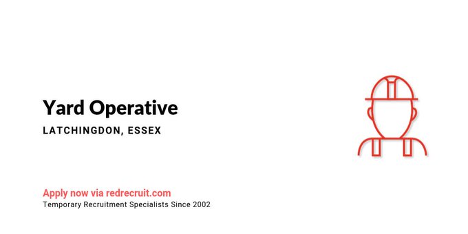 Our client is a well-established timber merchant based in Latchingdon, Essex. They are currently looking for a yard operative to join their team on a temp to perm basis.

bit.ly/yard-operative…

#vacancies #vacancy #hiring #YardOperative #Yard #Logistics #Warehouse #Jobs #Essex