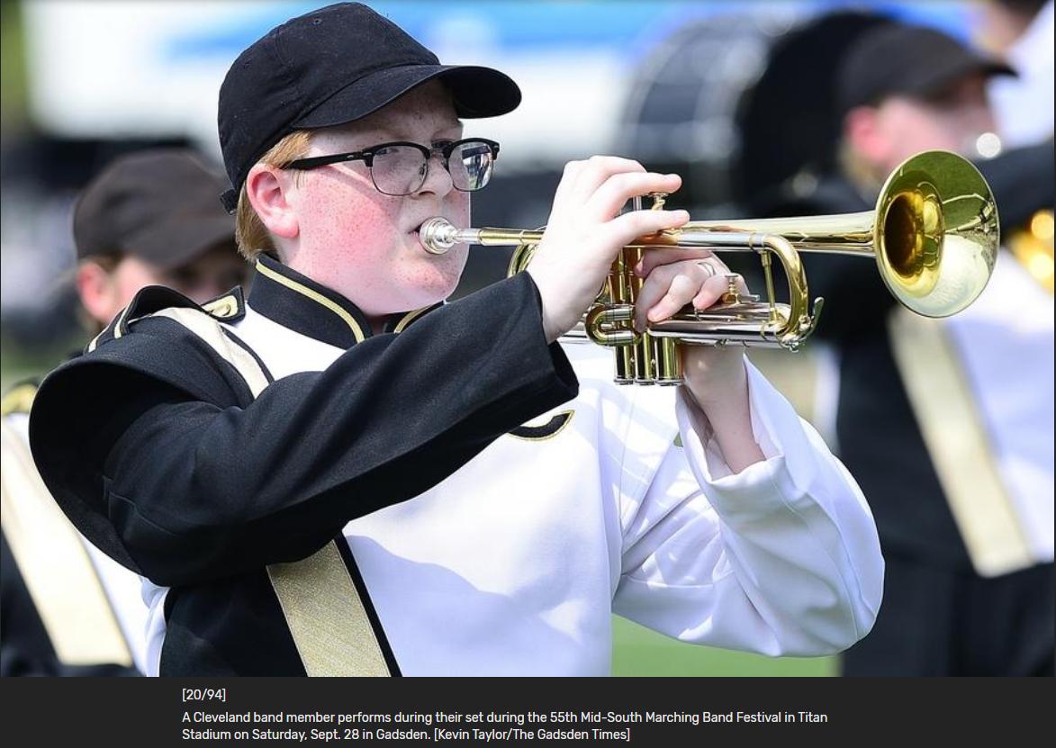 CHSGoPanthers's tweet photo. Congratulations to the Golden Force Marching Band for their ALL SUPERIOR ratings on Saturday and the Midsouth Band Festival! The images below are from the picture gallery from the Gadsen Times! https://t.co/JBguuYjTbR