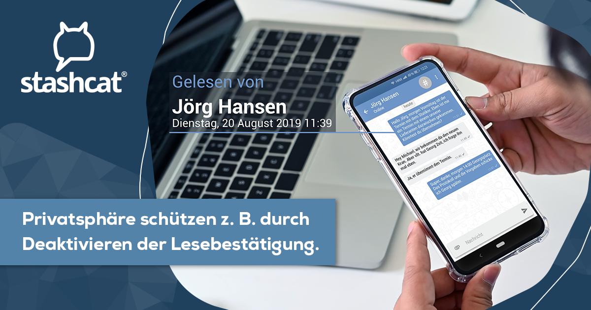 stashcatApp's tweet image. Eine Nachricht erscheint, Sie lesen diese, Doppelhaken erscheinen. Antworten Sie nicht direkt, gibt es die Ungeduldigen, die nachhaken. Das können Sie für Ihren kostenfreien stashcat® Account ganz einfach verhindern: stashcat.com

#highsecure #messenger