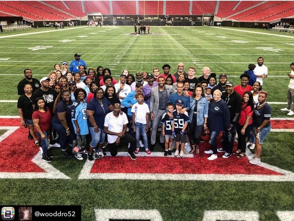 Many thanks to Wesley Woodyard &amp; the 16ways Foundation for giving our Do the Right Thing student-athletes the opportunity to attend the Falcons vs Titans game on Sunday. We appreciate your support &amp; your efforts to make a difference in the lives of our students. #beCallaway