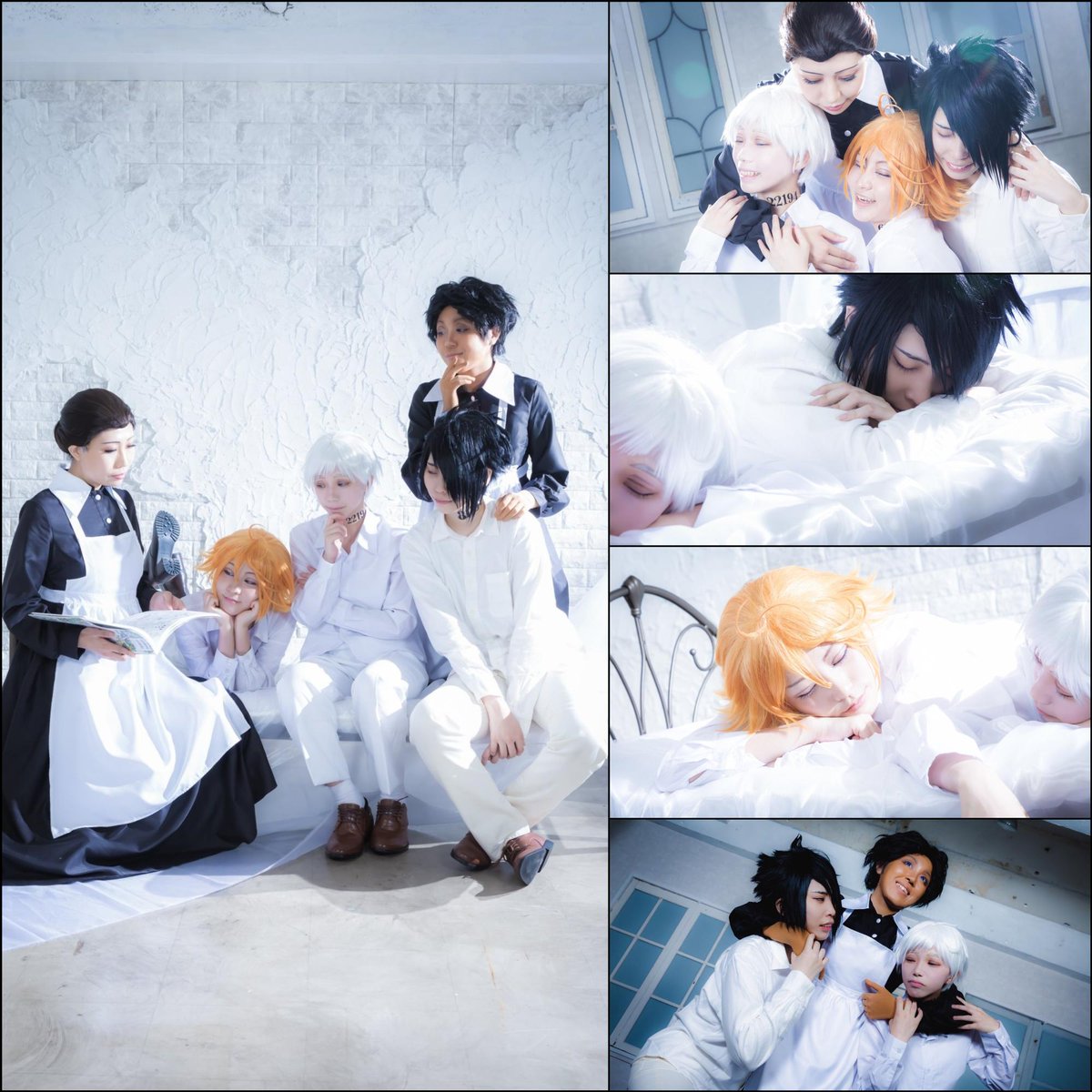 womochitter's tweet photo. cos＊約束のネバーランド

Emma(No.63194)
@meimeimeicos
 
Norman(No.22194)
@Omochisan_T
 
Ray(No.81194)
@GEN_91_
 
Isabella
@kttslowslow
 
Krone 
@kkinoko_mmd
 
Photographer
@womochitter
 
#0928GF併せ https://t.co/O1Z4Ozn6qf