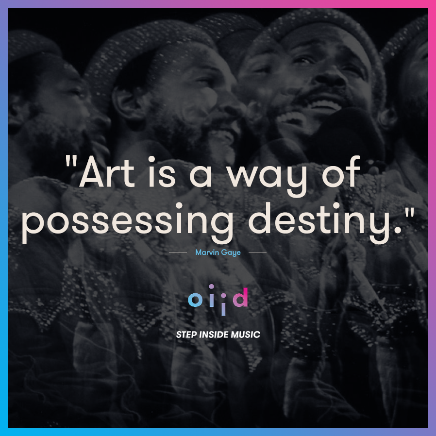 oiidMusic's tweet photo. Wise words from #MarvinGaye 🙌 https://t.co/wA4l8dQWUF