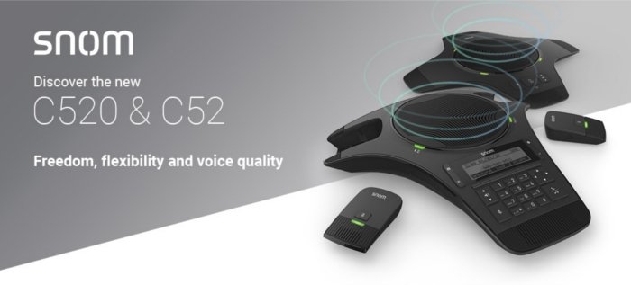 skytel_social's tweet photo. @snom The Audio of #Snom #C520 is equipped with
Audio Codecs: 
G.711 A-law, µ-law 
G.722 (wideband) ,G.726 
G.729 
Echo suppression 
CNG (Comfort Noise Generator) 
Automatic gain control (AGC)
A perfect Conferencing solution befitted to your needs!
#WiMi #Conference #ConferencePhone https://t.co/kKD2YRvpzs