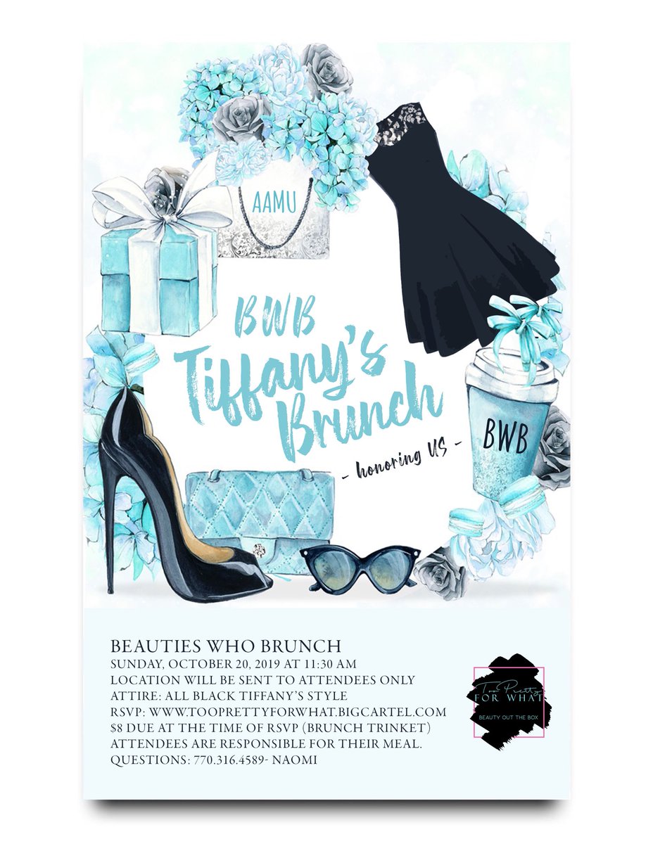 #AAMU #AAMU20 #AAMU21 #AAMU22 #AAMU23 💃🏽💃🏽

October’s Beauties Who Brunch!!  RSVP at the link below!  See you there!

tooprettyforwhat.bigcartel.com/product/beauti…