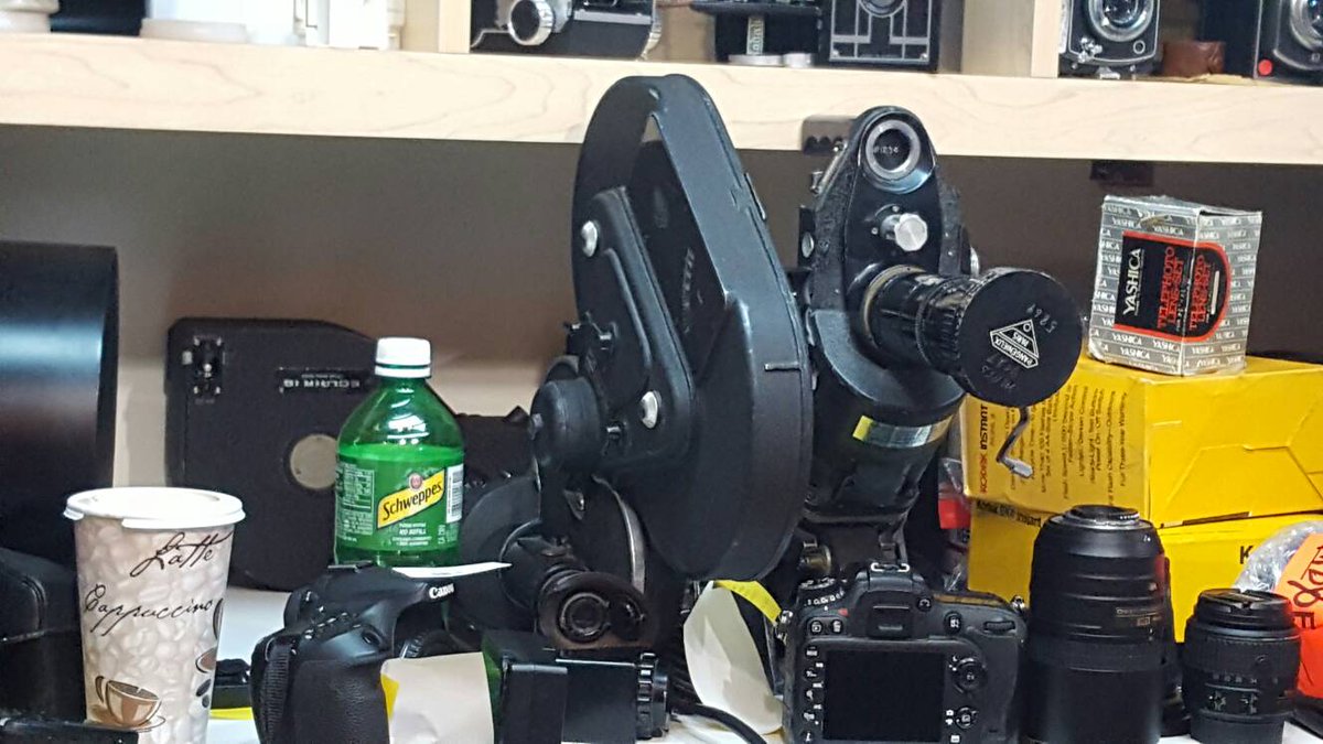 philipkral's tweet photo. Saw these beauties sitting in Adorama, someone traded them in to be put back into circulation I hope...

#Arriflex #16mm https://t.co/AlNaN4ztuR