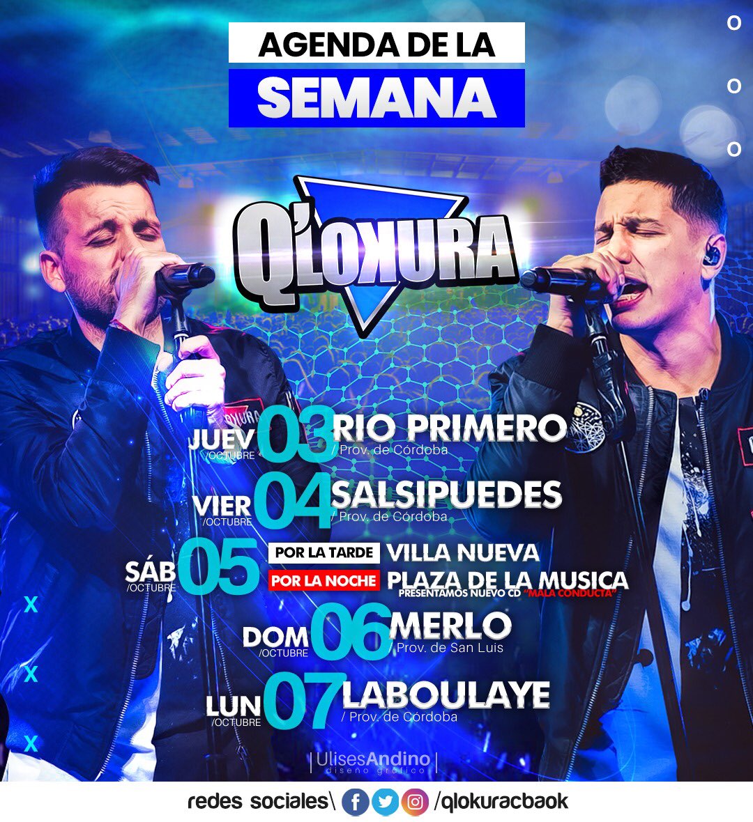 qlokuracbaok's tweet photo. ¡Agenda a Pura Lokura!
¿Donde nos vemos? 🤔
#Qlk2019 👉😜 https://t.co/ewR93P7kEa