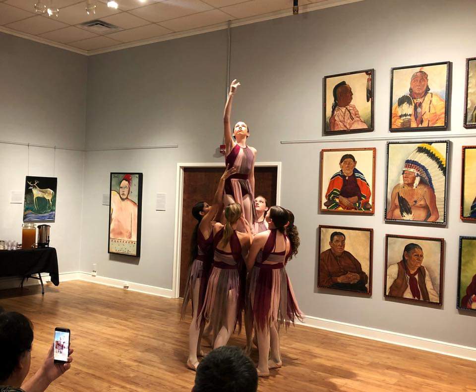 OsageNews's tweet photo. The Osage Nation Museum hosted its first Poetry Reading and Open Mic event on Sept. 27 in Pawhuska. Featured poet and writer was Dena Cosby. More than 30 people attended the event and a special performance by Dance Maker Academy thrilled the crowd. #OsageNationMuseum #NativePoets https://t.co/n9qTyPtFYT