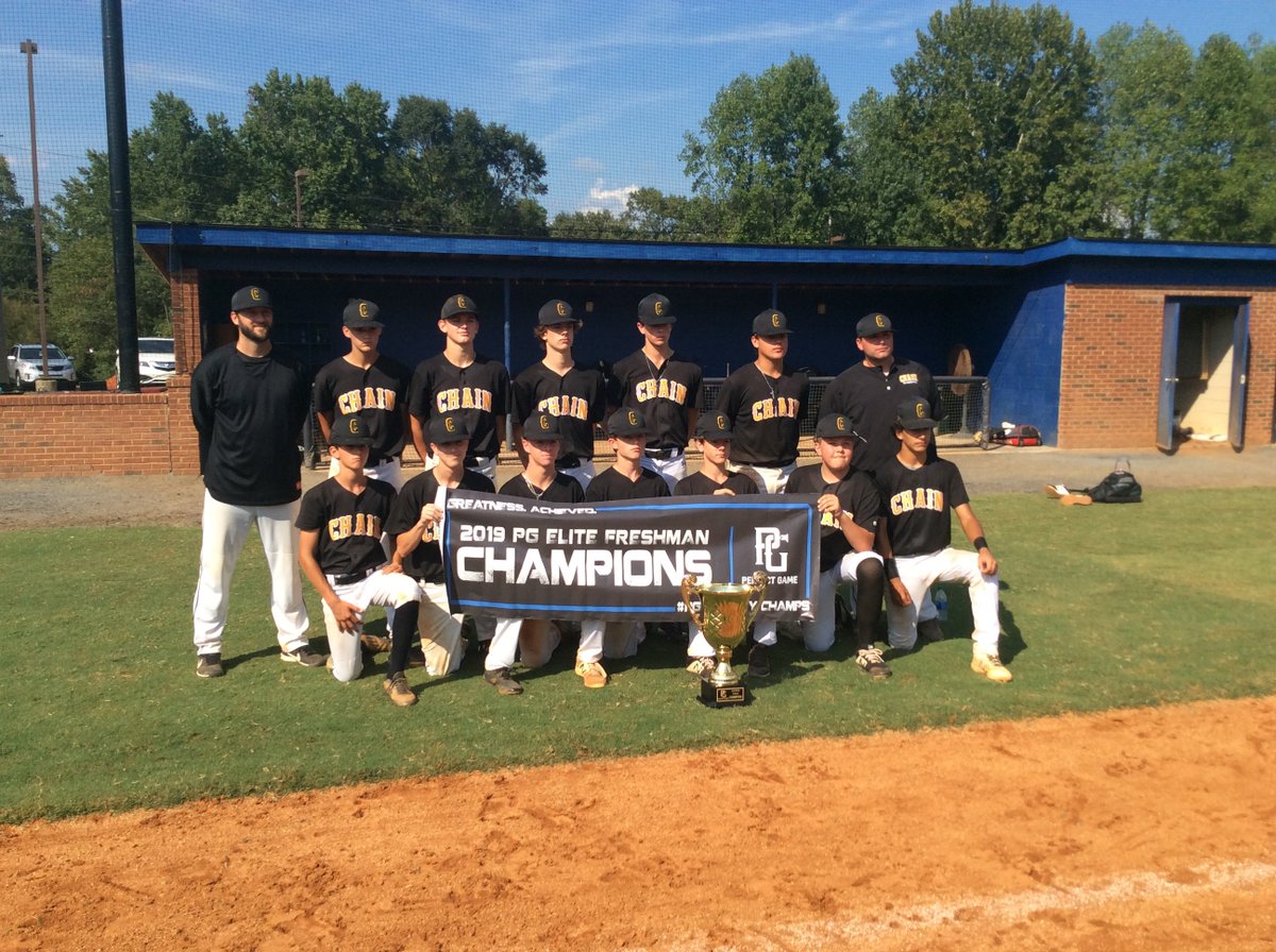 PG_Tourney's tweet photo. PG Elite Championship Freshman Champions - Chain Gang 15U National🏆

🥈Runner-up - South Charlotte Braves 15U Oliver
🏅MVP - William Hampton
🏅MVPitcher - River North https://t.co/IdcYkBwcJx