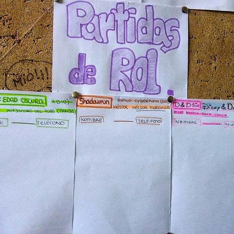 Ya empiezan las partidas de rol abiertas de la Salamanquesa! ¿Quieres ser jugador? ¿Quieres dirigir una partida con tu propia historia? Todo esto y más podrás hacer en los viernes de rol que organizamos. Si te interesa, ven y pregúntanos en la Salamanquesa del Círculo Polar. 😁