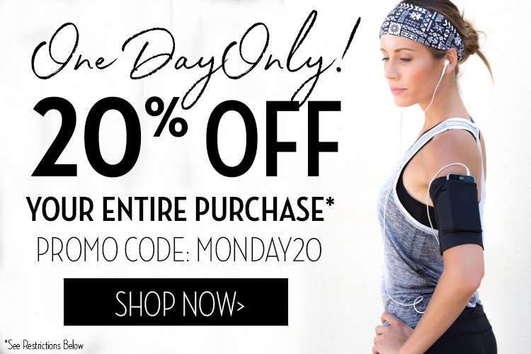 Bondi Band on Twitter "Today Only! 20 OFF at https//t.co/XcsQkGjsFx workout 