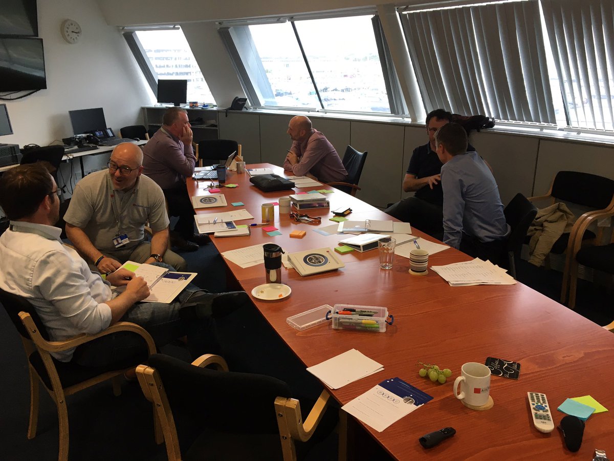 donkersley's tweet photo. Great reflection module with @ANS_ATC and all the managers at Edinburgh. Their desire to learn and grow as managers is fantastic. 6 months in and still playing to their strengths #leadership #learning https://t.co/fIz0v2DkyI