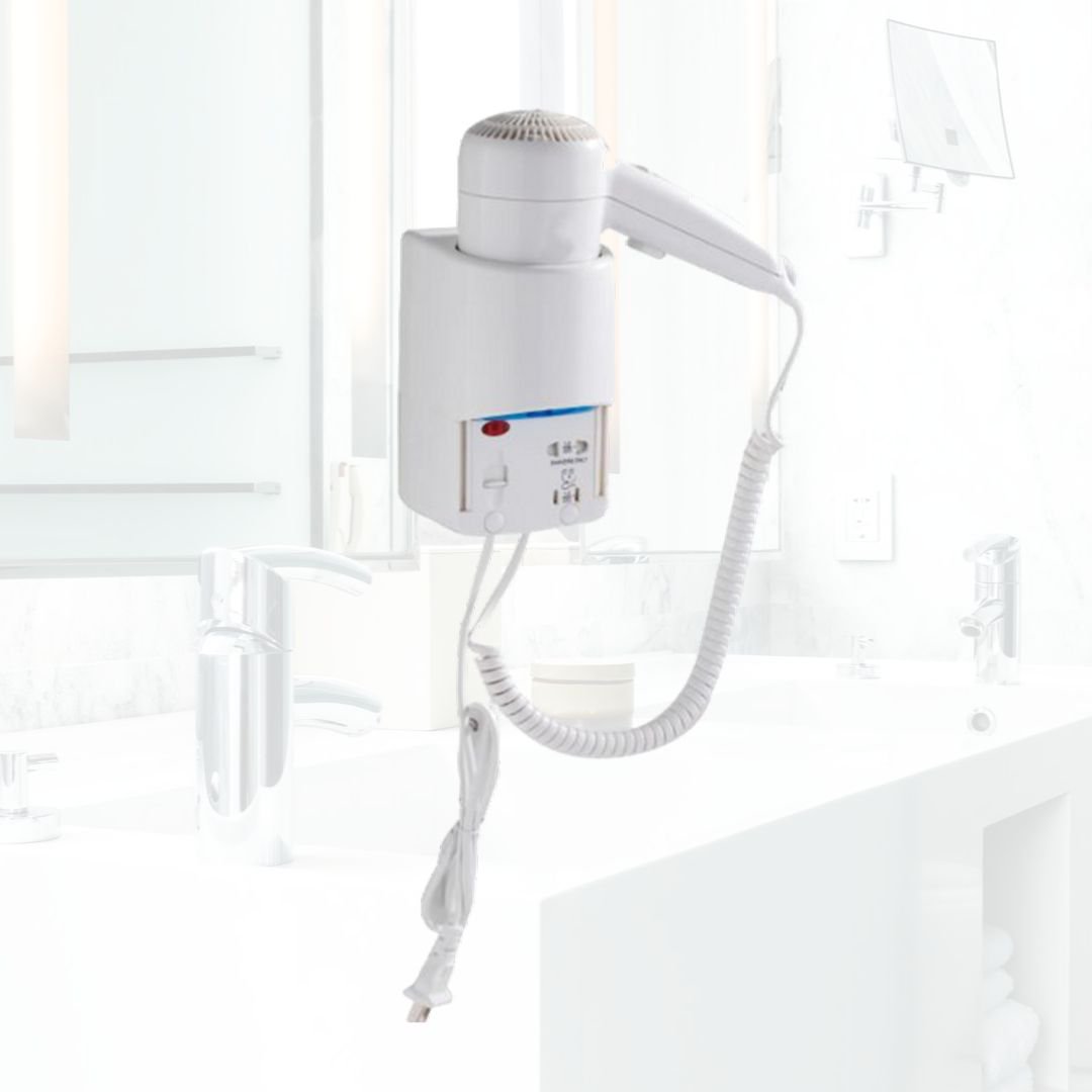 SuministroHotel's tweet photo. El secador perfecto para el baño de tu hotel con 1200W de potencia. 🛀 #secador #hotel #secadorparahotel https://t.co/SS8drs5EjK