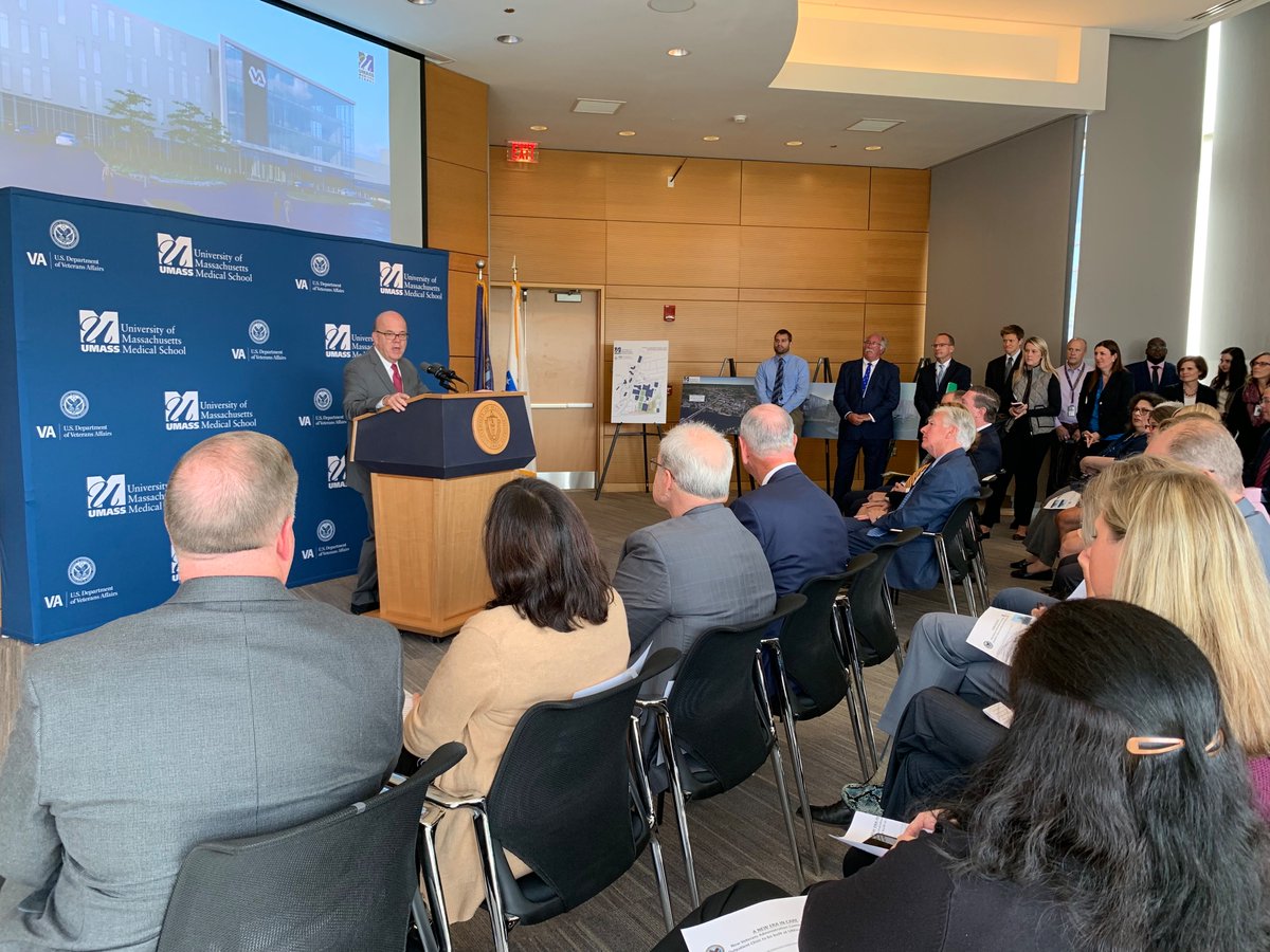 UMassChan's tweet photo. Strengthening and expanding access to health care for our veterans is one of the most important ways our nation can honor their service. - @RepMcGovern #veterans #healthcare @VACWMASS #Worcester @UMass https://t.co/Qob1cQ0lVk