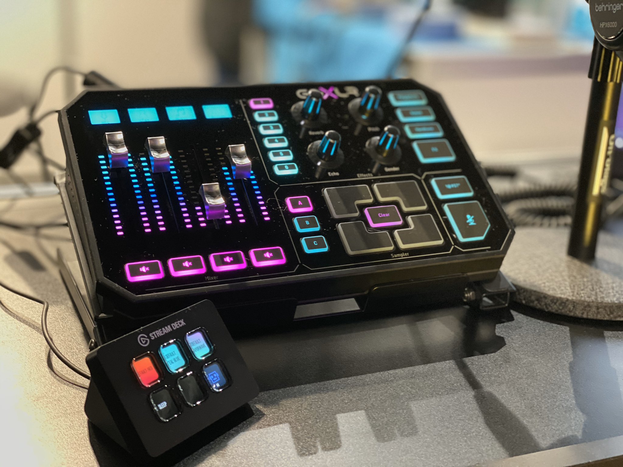 TC Helicon Gaming on X: GoXLR Stand releases in early 2020 GoXLR Mini is  available for preorder now (going fast) and ships in November. Stream Deck  and new lighting modes will release