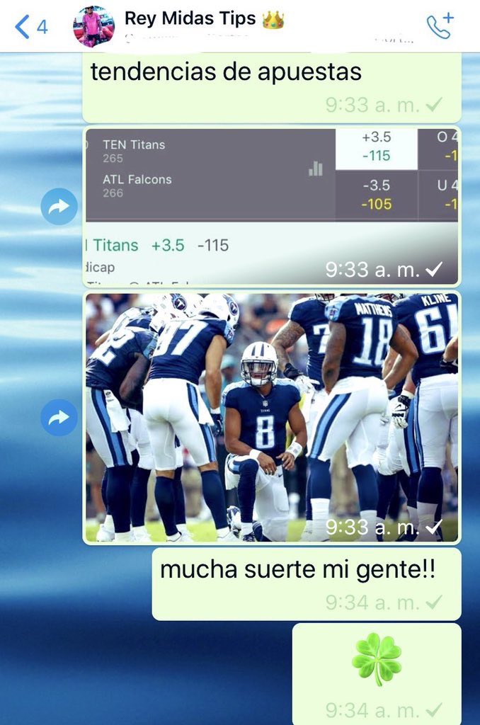 ReyMidasTeamMex's tweet photo. Buen día mi gente! vamos a seguir cobrando 🤑

Ayer nos fuimos 2-0 en derechas de NFL‼️

EL PICK DE HOY va en EXCLUSIVA para la gente del Grupo Midas 👑🤑

A menos que me regales tu RT 🔁 y lleguemos a 🔁350🔁 ¿Lo quieren? 🔥🔥🔥

#MNF 👑 https://t.co/0i9SncOKWM