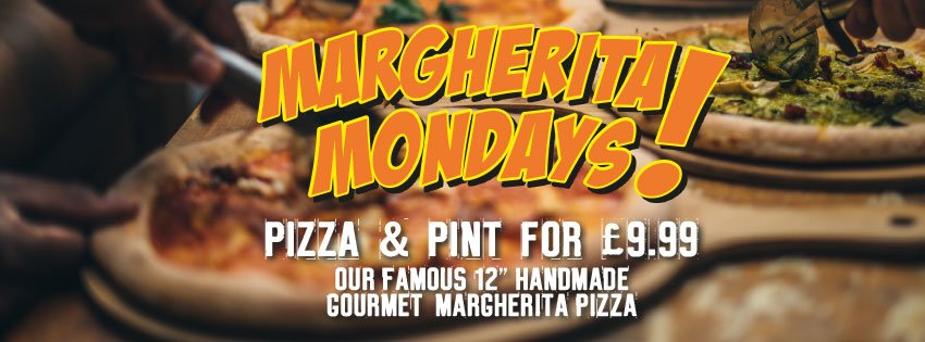 It's Margarita Monday!!  - Pizza &amp; PINT for just £9.99
#pizza #food #foodporn #foodie #instafood #pizzatime #italianfood #pizzalover #pizzeria #yummy #pizzalovers #delicious #foodstagram #italy #dinner #pizzaria #instagood #foodlover #foodgasm #restaurant #pizzas #beer
