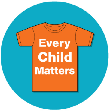 VancouverPD's tweet photo. Today we honour #OrangeShirtDay to bring awareness to the Residential School system and the impact it had on the lives it affected. We join together to proclaim that #EveryChildMatters. https://t.co/aOjC5kZ62v