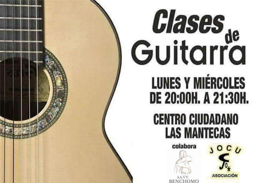 benchomo_aavv's tweet photo. 🎸 Lunes y miércoles en #LasMantecas, clases de Guitarra con Conrado Peréz Alvaréz promovidas por @JOCULACUESTA.
¡Te esperamos! 😀 https://t.co/VWwQFZoWAp