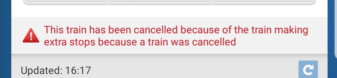 We have a winner for most insane train cancellation excuse of all time. Good job <a href="/TLRailUK/">Thameslink</a>