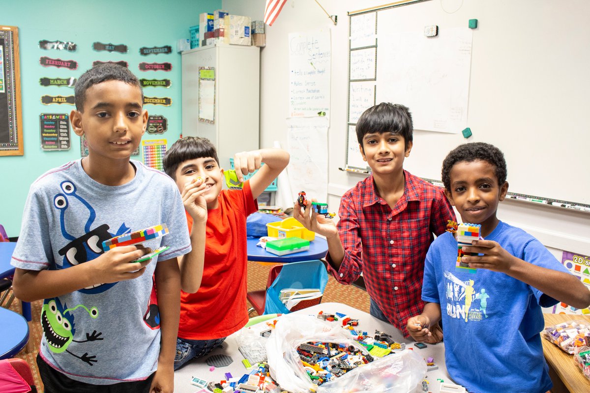 We hosted our 1st Annual Lego Competition this past Saturday! Our master builders designed and constructed their master structures all on their own! We had such creativity and saw flying hotdog stands, radioactive lagoons, and giant robots! Way to go, Tigers! #HarmonyProud #LEGO