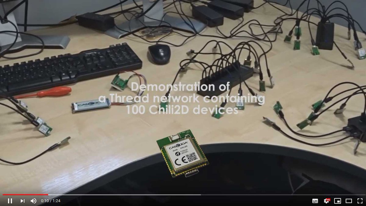cascoda's tweet photo. Great E-paper display demo for the Chili Thread #IoT module #Chili2.
Check it out: https://t.co/MJeoACCLzg
Don't forget to like and RT!
#IIoT #IoTSecurity #smarttech #NGIoT #industry40 #ca8211 #IPv6 #smarthome #smartbuilding #InternetofThings #MondayMood #MondayMotivation https://t.co/yUY1YB8GVR