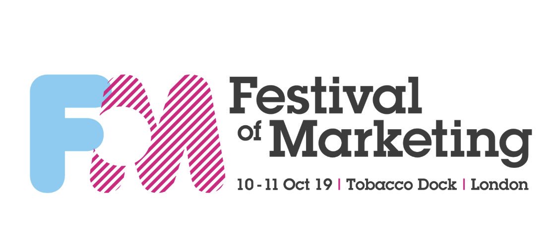 Absolutely thrilled to be part of the @FestofMarketing again this year, the largest global event dedicated to #brandmarketers 🤩 I’ll be chairing the #CreativeBrandThinking stage. 
Get your ticket now. #FOM19 starts in just 10 days in #London: 
festivalofmarketing.com/agenda