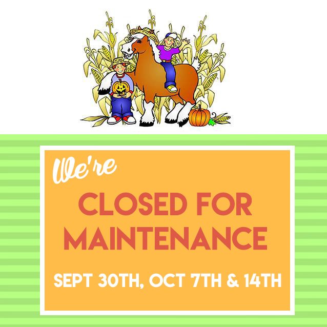 The Big Horse Corn Maze is closed for maintenance today, and will reopen again tomorrow 1pm to 5pm (last ticket sold at 4pm).
.
.
#bighorsecornmaze #cornmaze #farmdays #familydayout #fall #fallactivities #temecula #visittemecula