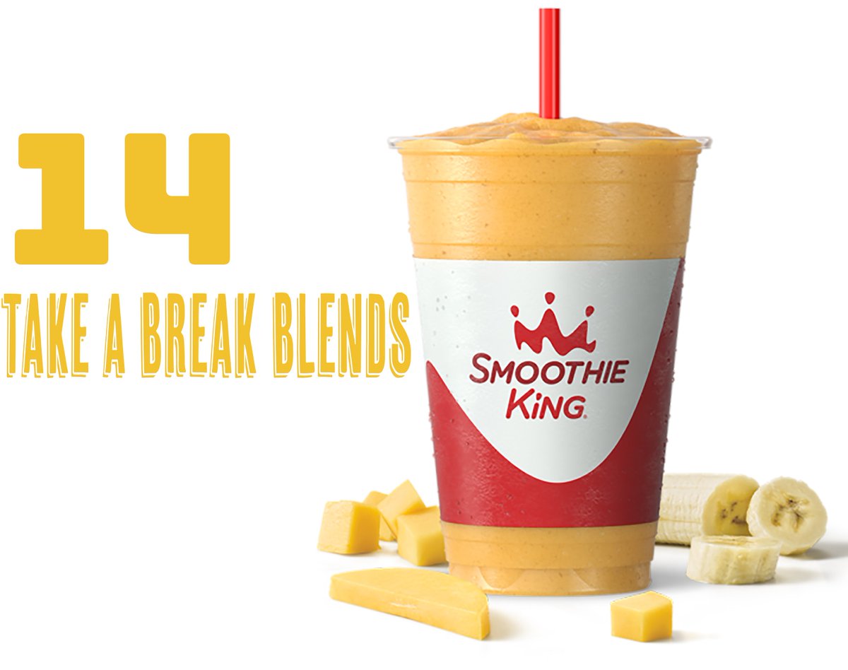 Image result for smoothie king take a break blends