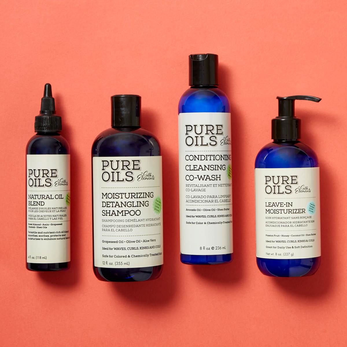 Enriching oils not only help keep hair healthy, but they also make hair more manageable for styling. Pure Oils is full of grapeseed, avocado, olive  and more to bring moisture back to your locks, while naturally cleansing and conditioning.
bit.ly/2nYDHQM