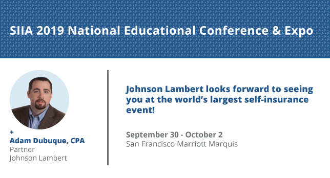 Johnson_Lambert's tweet photo. Adam Dubuque, Partner, is looking forward to meeting you today and over the next few days at the @SIIA_selfinsure's annual conference!
https://t.co/KiY2DMnhwv #Insurance #JLConferences #JohnsonLambert https://t.co/22iofrTiOk