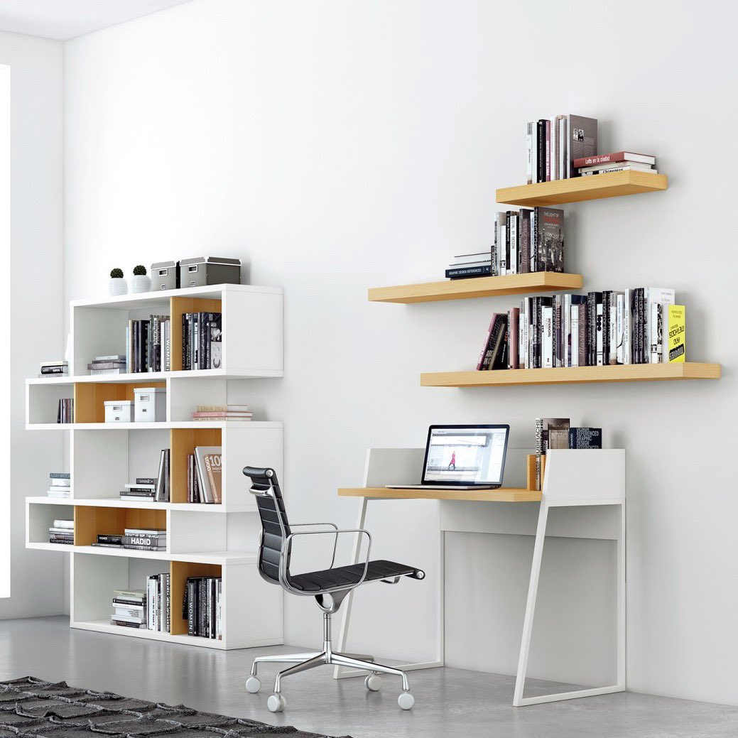 @temahomefurniture likes a minimalist aesthetic with this London Shelving Unit. // Snap a pic of your own home with our pieces and tag us for a chance to be featured on our feed! #BaysideYVR baysidefurniture.com