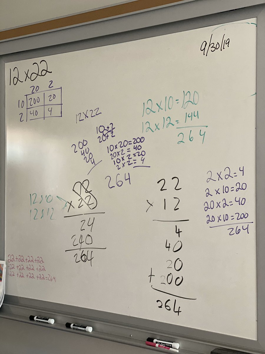 KA_teach's tweet image. How many ways can you solve a math problem? Discussing the different ways we look at problems.  #numbertalk #mathchat #aislearns #MondayMotivation