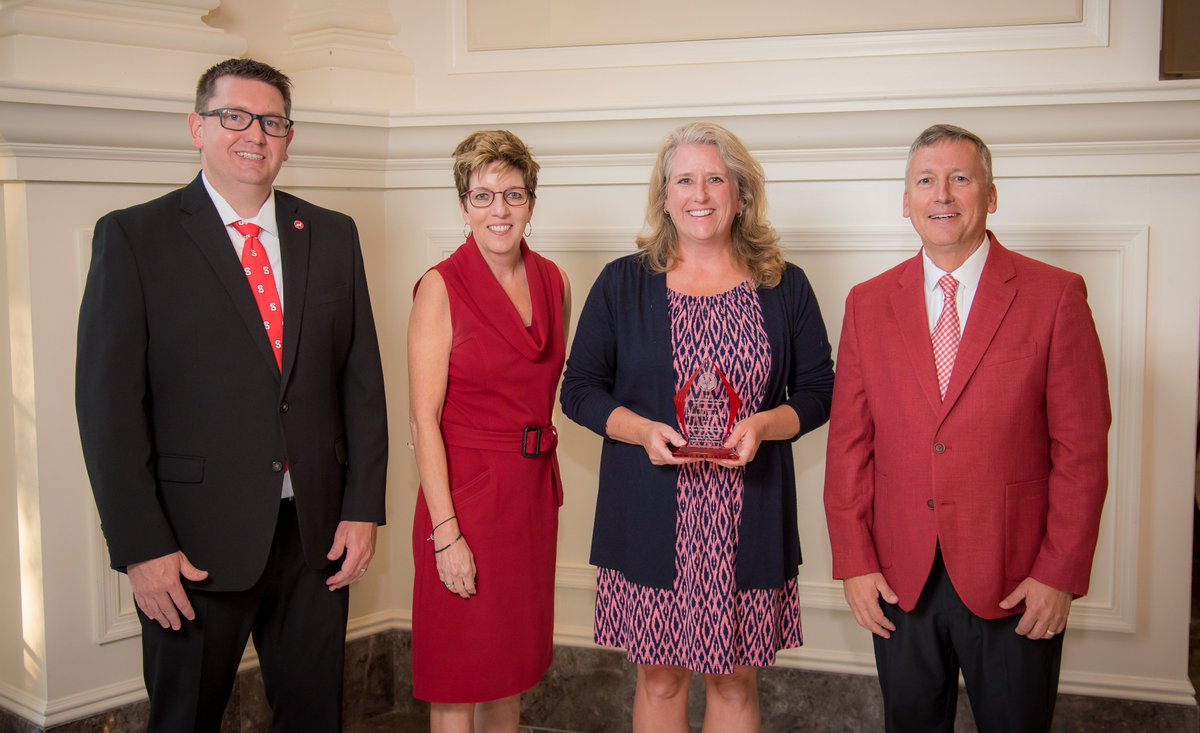 AHSNCState's tweet photo. Congrats to our @NCStateCALS Alum, Stephanie Jones and Outstanding Young Alum, Dr. Jamie Alexander. Both are graduates of the YFCS graduate program! Way to go! 

To read the full story, check it out at: https://t.co/FgiybblFgP
.
.
.
#YFCS #AHS #CALSAlum #AgPackStrong https://t.co/e9HutzNEnz