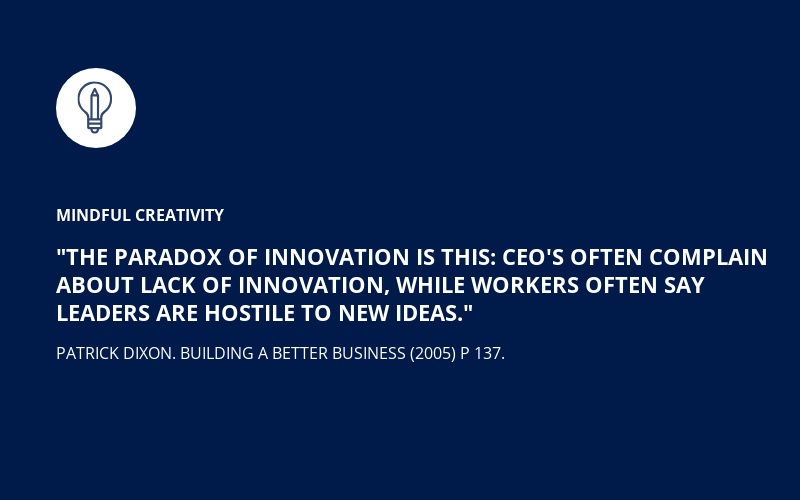 cchangeinc's tweet photo. Today's quote is for the c|change value of Mindful Creativity https://t.co/f4CD3IHKxz