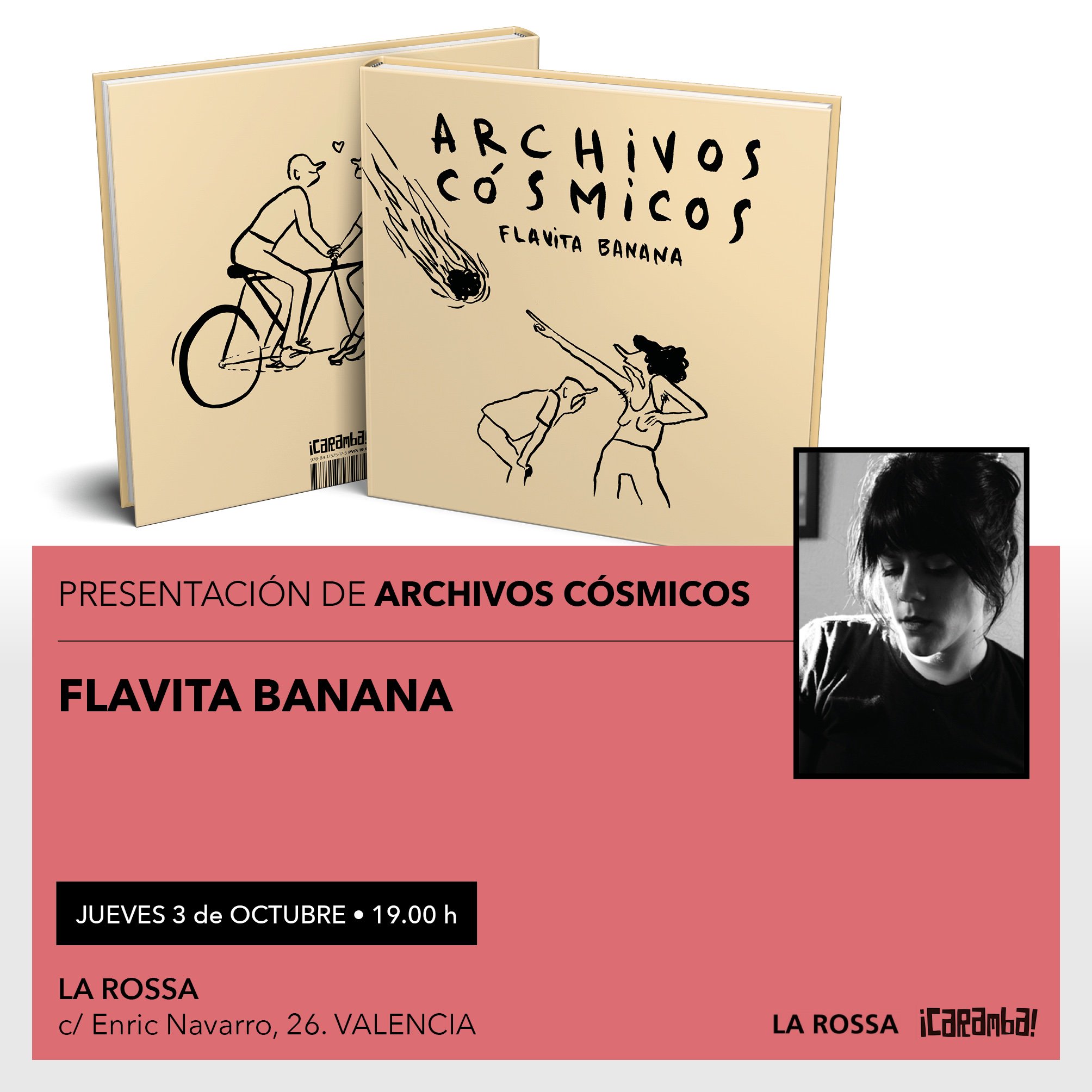 tal vez Enjuague bucal Influyente Astiberri Ediciones on Twitter: "Y, ese mismo día, @flavitabanana presenta "Archivos Cósmicos", editado por @CarambaComics en La Rossa de Valencia. https://t.co/SFNy6VjFOl" / Twitter tal vez Enjuague bucal Influyente Astiberri Ediciones on Twitter: "Y, ese mismo día, @flavitabanana presenta "Archivos Cósmicos", editado por @CarambaComics en La Rossa de Valencia. https://t.co/SFNy6VjFOl" / Twitter