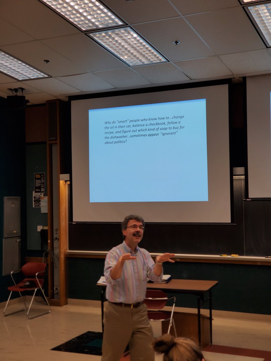 saish0310's tweet photo. Professor McCann asking an intriguing question in Political Science class today.

In such a heavily polarized political state in India right now, this scenario still holds true.

Thoughts? Comments?

#POL101 #PoliticsLive https://t.co/xn5pjXzHbI