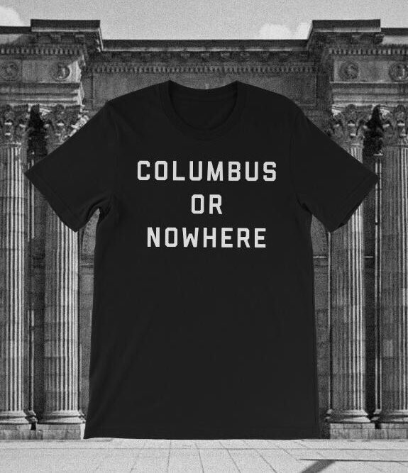 CBJArtillery's tweet image. Hockey starts this week. We’re feeling frisky. RETWEET this tweet for a chance to win our Columbus or Nowhere t-shirt. Must be following us to win. #CBJ 

shoptheartillery.com