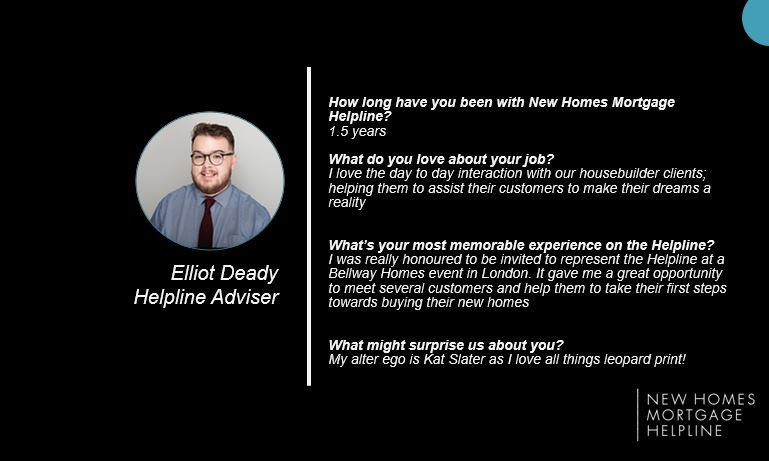 Meet the Team - Elliot Deady - Mortgage Helpline Adviser