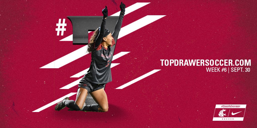 Cougs up to #7 in the latest @TopDrawerSoccer soccer poll, two spots off their all-time high set last season the same week in the poll. #CougsVsEverybody | #GoCougs