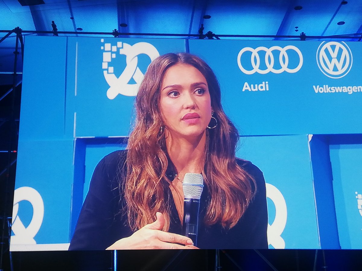 "Often I am just listening and learning. You have to have humility." <a href="/jessicaalba/">Jessica Alba</a> on building company culture <a href="/Honest/">HONEST</a> at #bits19 <a href="/bitsandpretzels/">Bits & Pretzels</a>