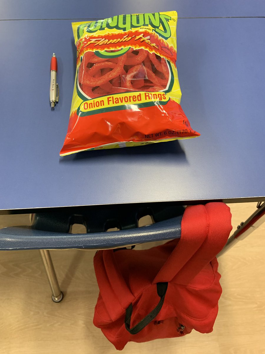 mindyhildebrand's tweet photo. A sixth-grade boy is carrying around this bag of chips as if his life depended on it. #onlyinmiddleschool https://t.co/PzdBlqY5Uo
