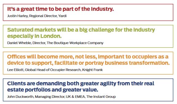 Our partners and participants are ready to discuss what's next for office space this Friday at <a href="/PropertyWeek/">Property Week</a> 's new #workspacePW event - what about you?  @drcrelee <a href="/knightfrank/">Knight Frank</a> <a href="/JWOnDigital/">John Williams</a> <a href="/TheInstantGroup/">The Instant Group</a> <a href="/YardiKube/">Yardi Kube</a> <a href="/MartinGednyEMEA/">Martin Gedny</a> <a href="/HannahHolmesUK/">Hannah Holmes(Yardi)</a> <a href="/BoutiqueWorkCo/">Boutique Workplace</a>